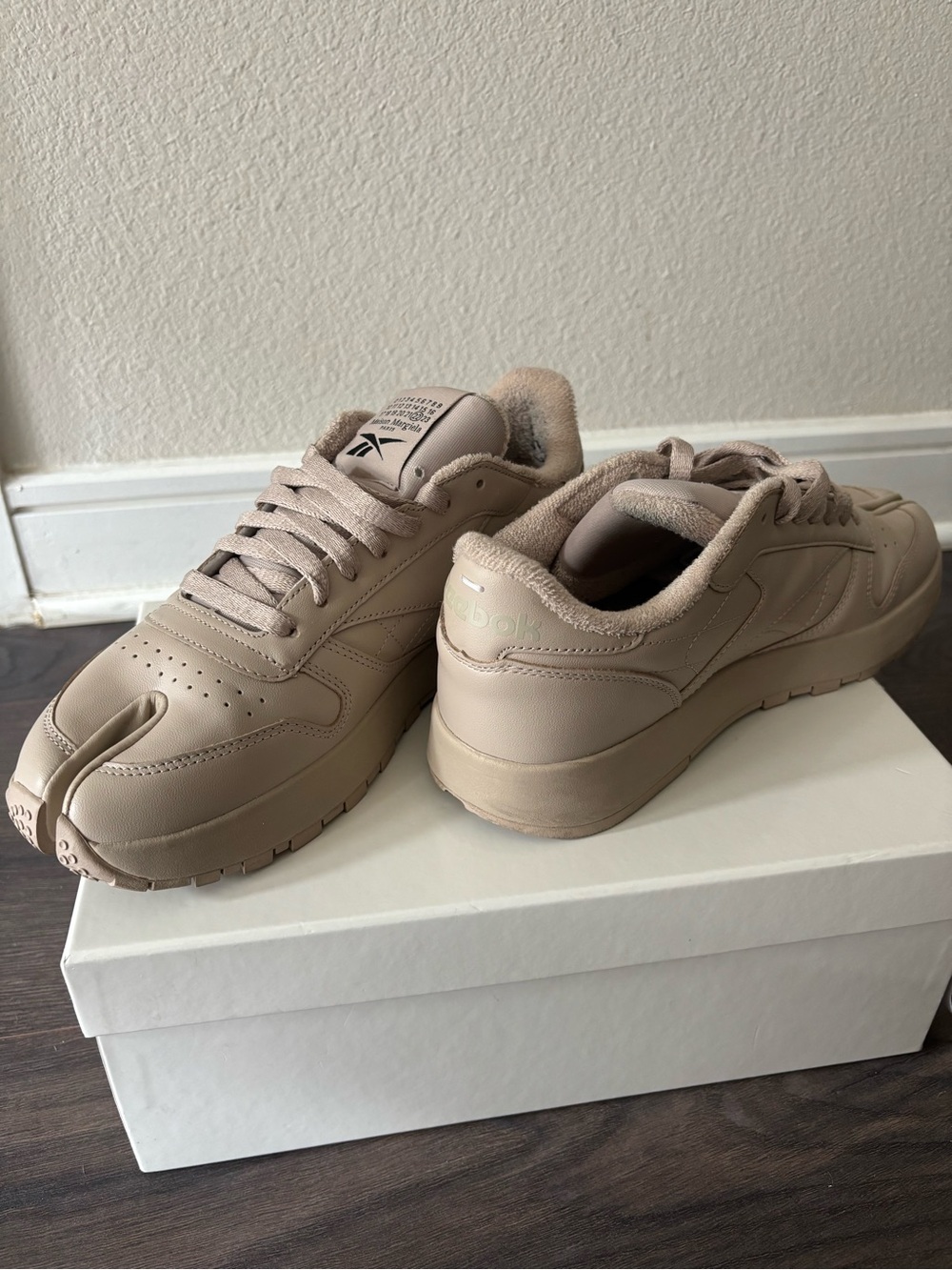 Reebok Women's Athletic Shoes in Beige/Taupe